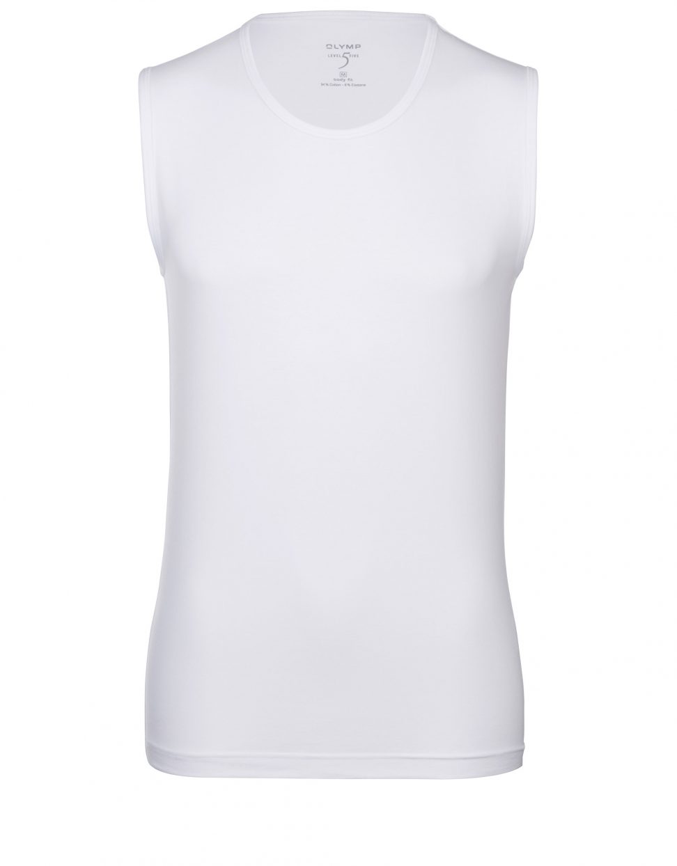 OLYMP T-shirt biały /body fit 08020000 rond-neck