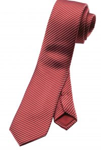 OLYMP krawat czerwony Jedwabny 6699/00/35 (6 cm)
