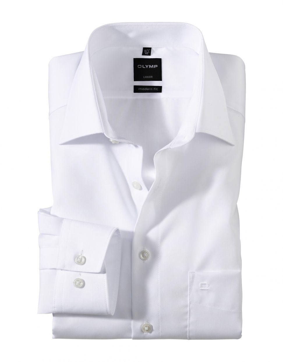 Koszula OLYMP Luxor modern fit / biała / New Kent / 03006400