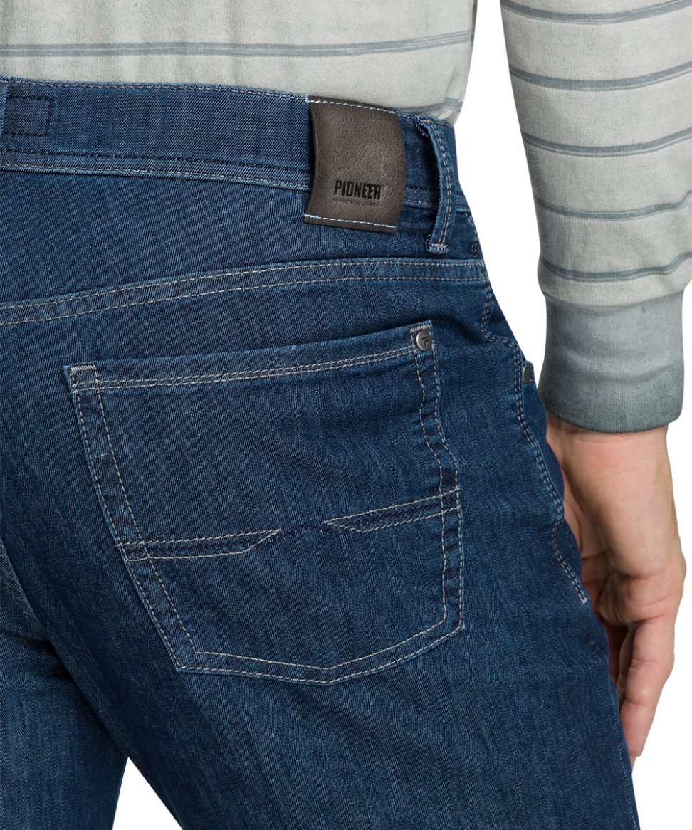 Spodnie  Pioneer Jeans granatowy megaflex coolmax 16801.06757-6811