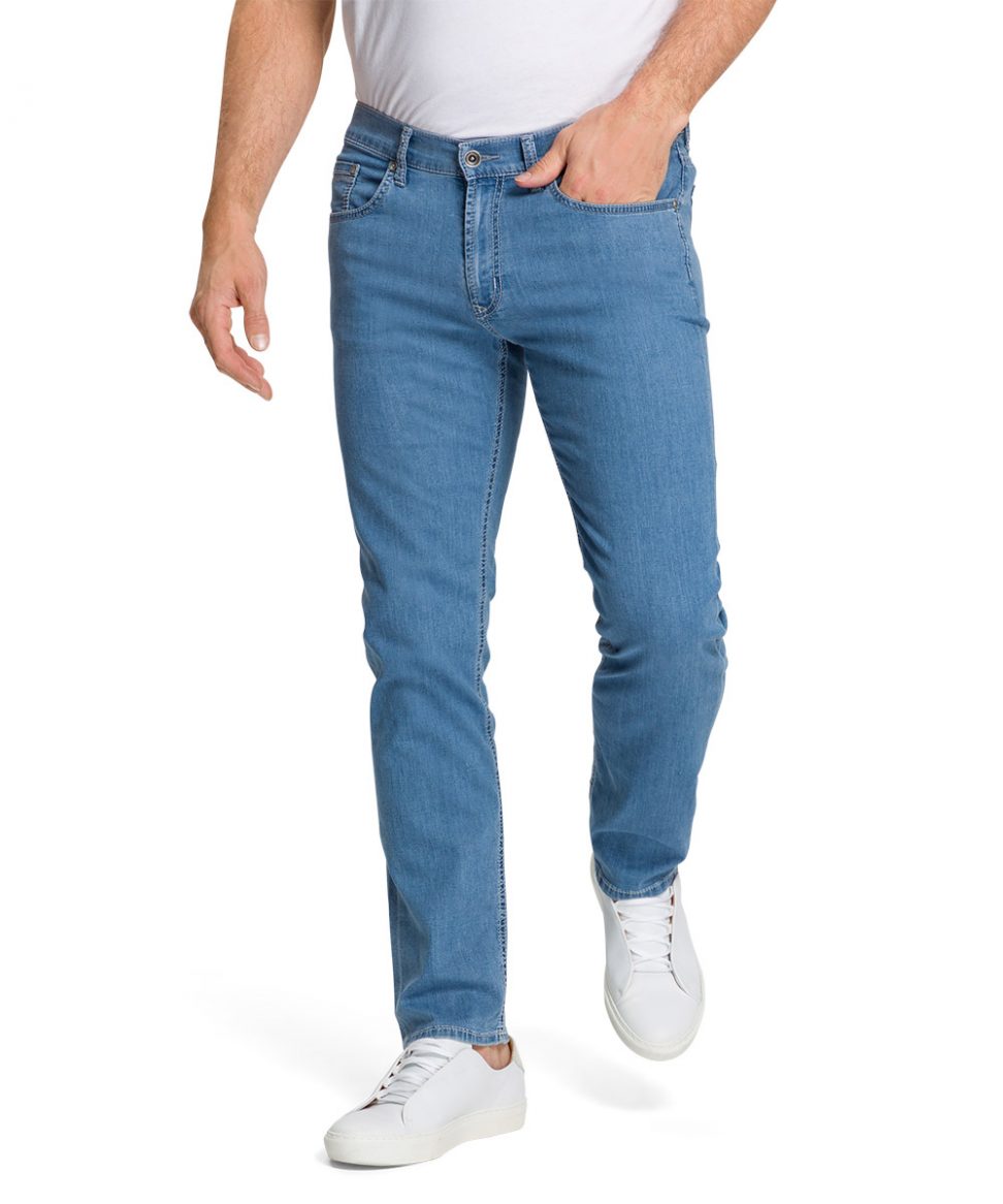 Spodnie  Pioneer Jeans błękitny megalight 16201.07500-6841