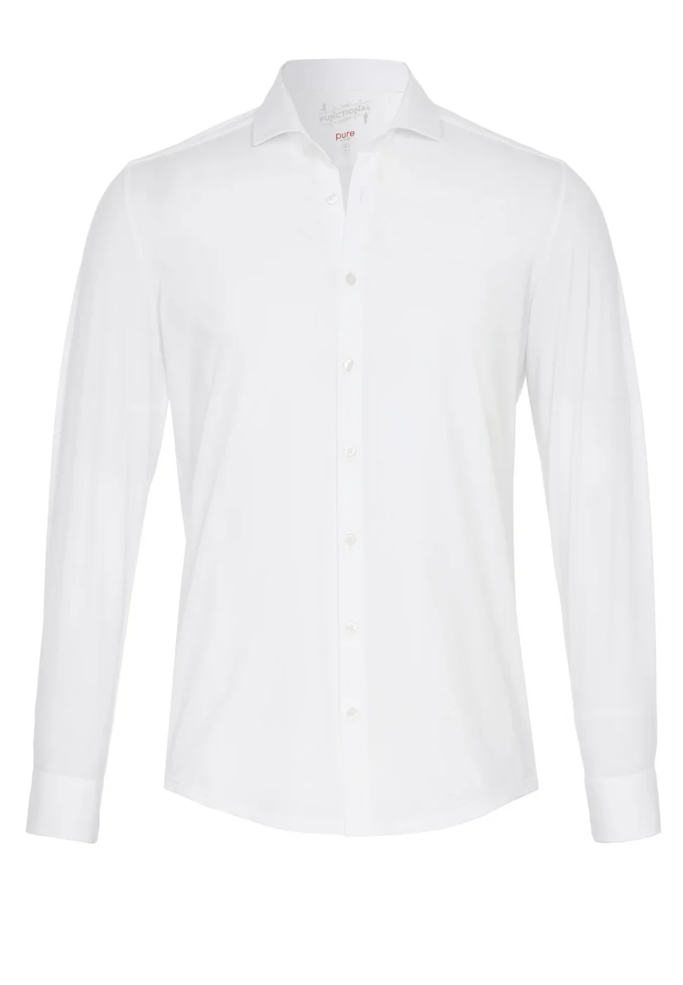 Koszula Hatico Pure body fit -FUNCTIONAL / biała/ 3385-21150