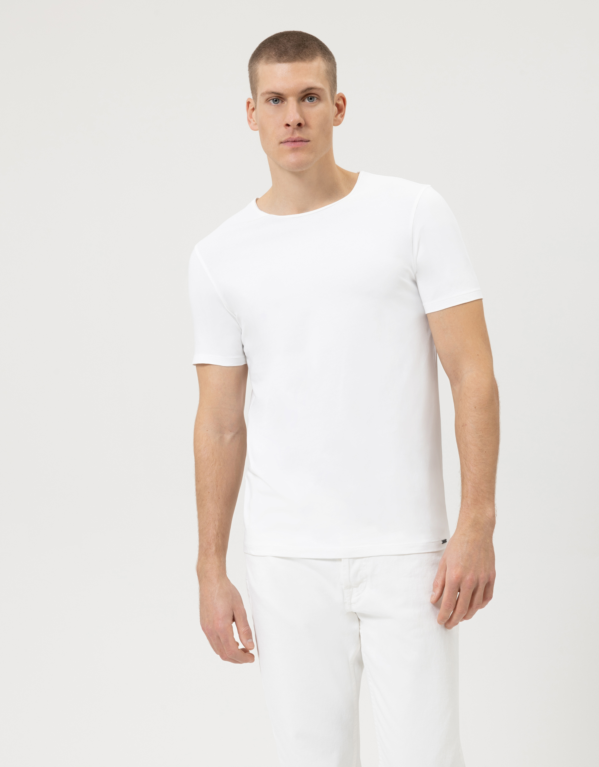 T-Shirt OLYMP Level Five body fit /  Biały 56603200