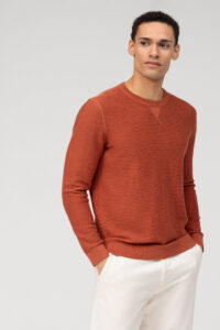 Sweter O-neck  Olymp Casual  / Nougat /53018527 / 100% bawełna