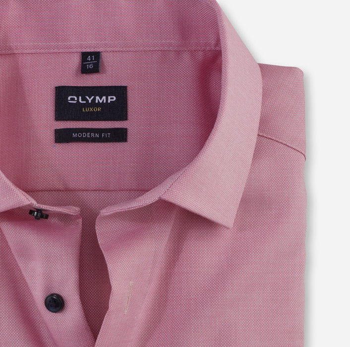 Koszula OLYMP Luxor modern fit /  Różowa / Global Kent / 12045430