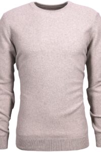 Sweter z okrągłym dekoltem Monte Carlo 241-91030 630  Beżowy