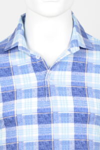 Polo shirt Eden Valley / modern fit 215920/34 niebieska kratka